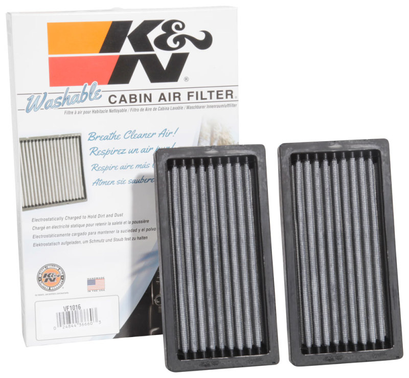 Jeep Liberty Cabin Air Filters - K&N Engineering - Washable and Reusable - `08-`12